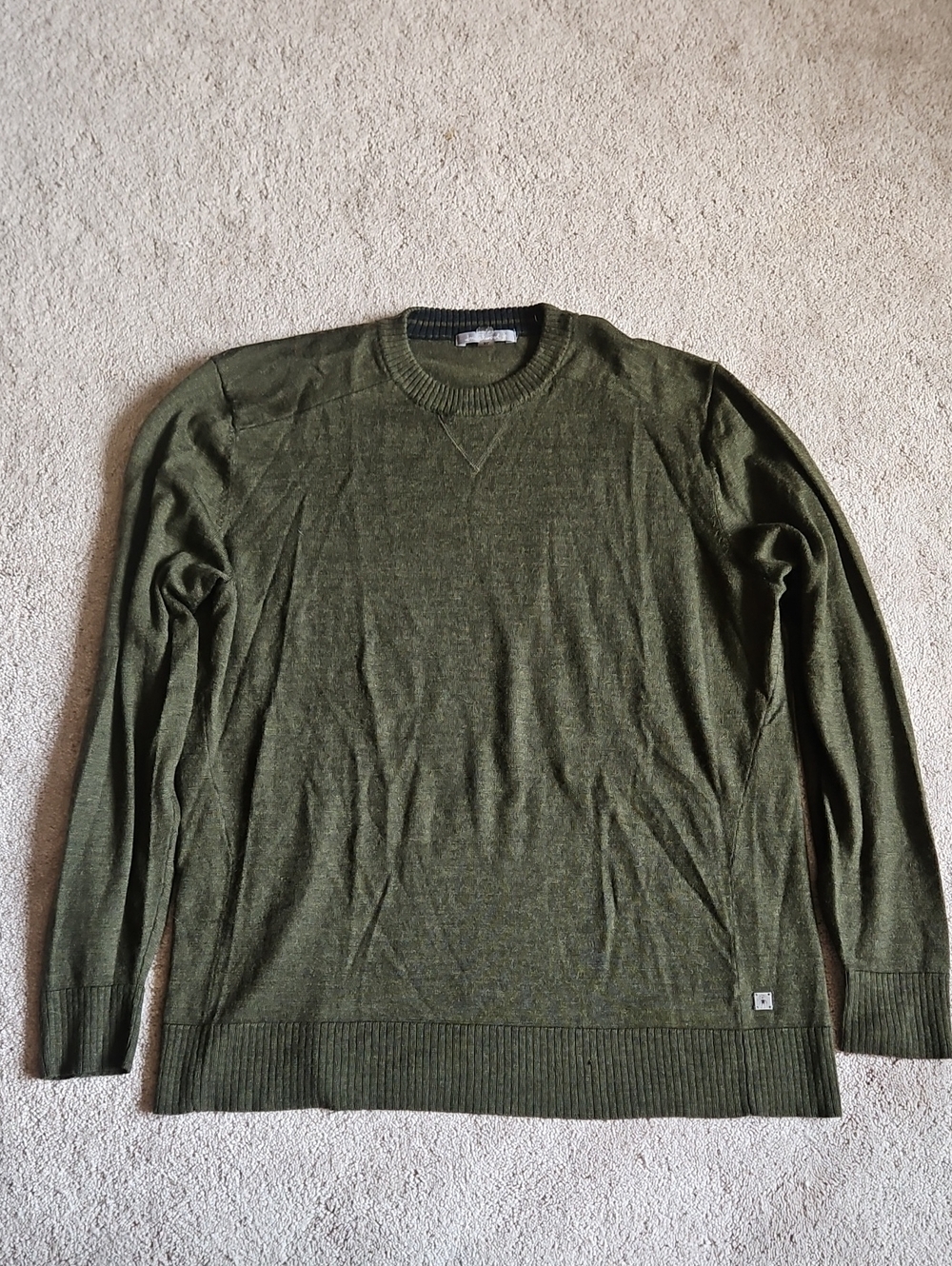 Smartwool Men's Olive Crewneck Sweater